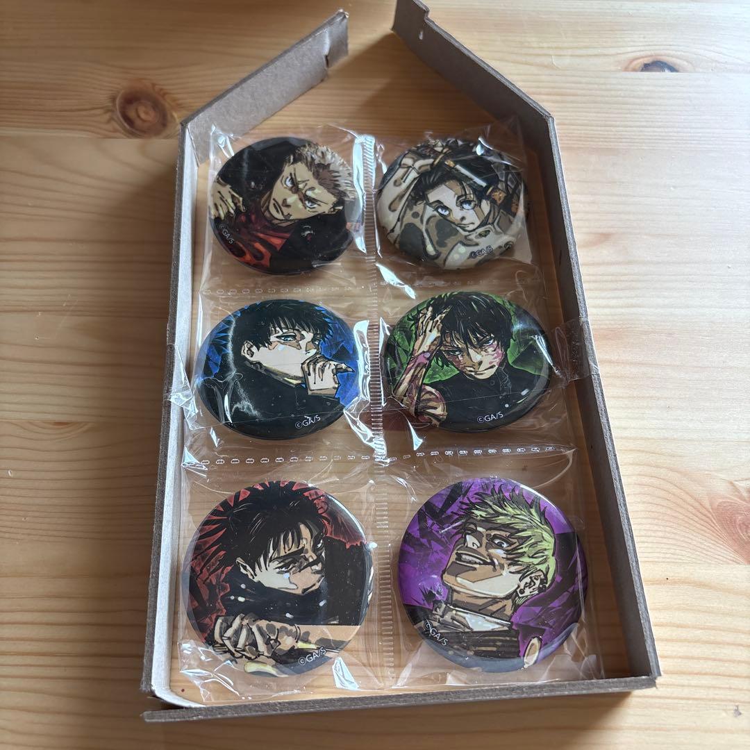 呪術廻戦 特製缶バッジ6種セット ジャンプGIGA 2026 ウィンター - メルカリ