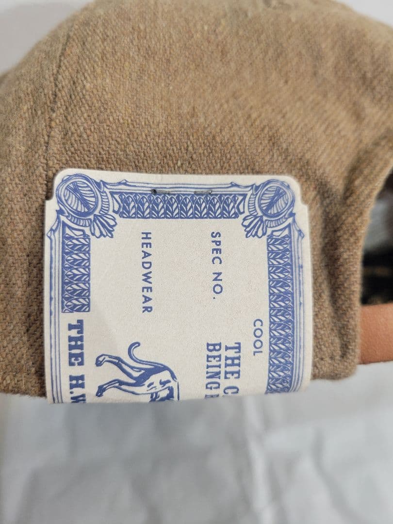 THE H.W.DOG&CO. ベースボールキャップ ベージュ D-00001