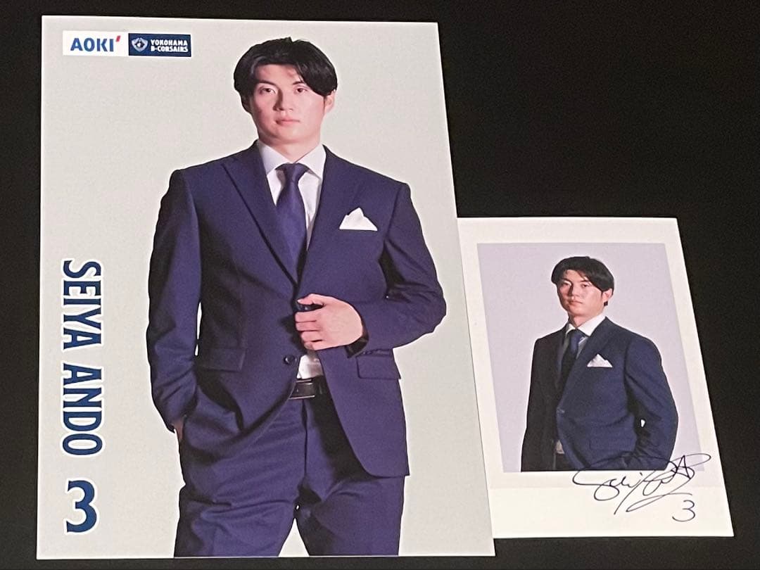 横浜ビー・コルセアーズ 安藤誓哉 チェキ風カード ポストカード ビーコル B.LEAGUE CARD 安藤誓哉 横浜ビー・コルセアーズ - メルカリ