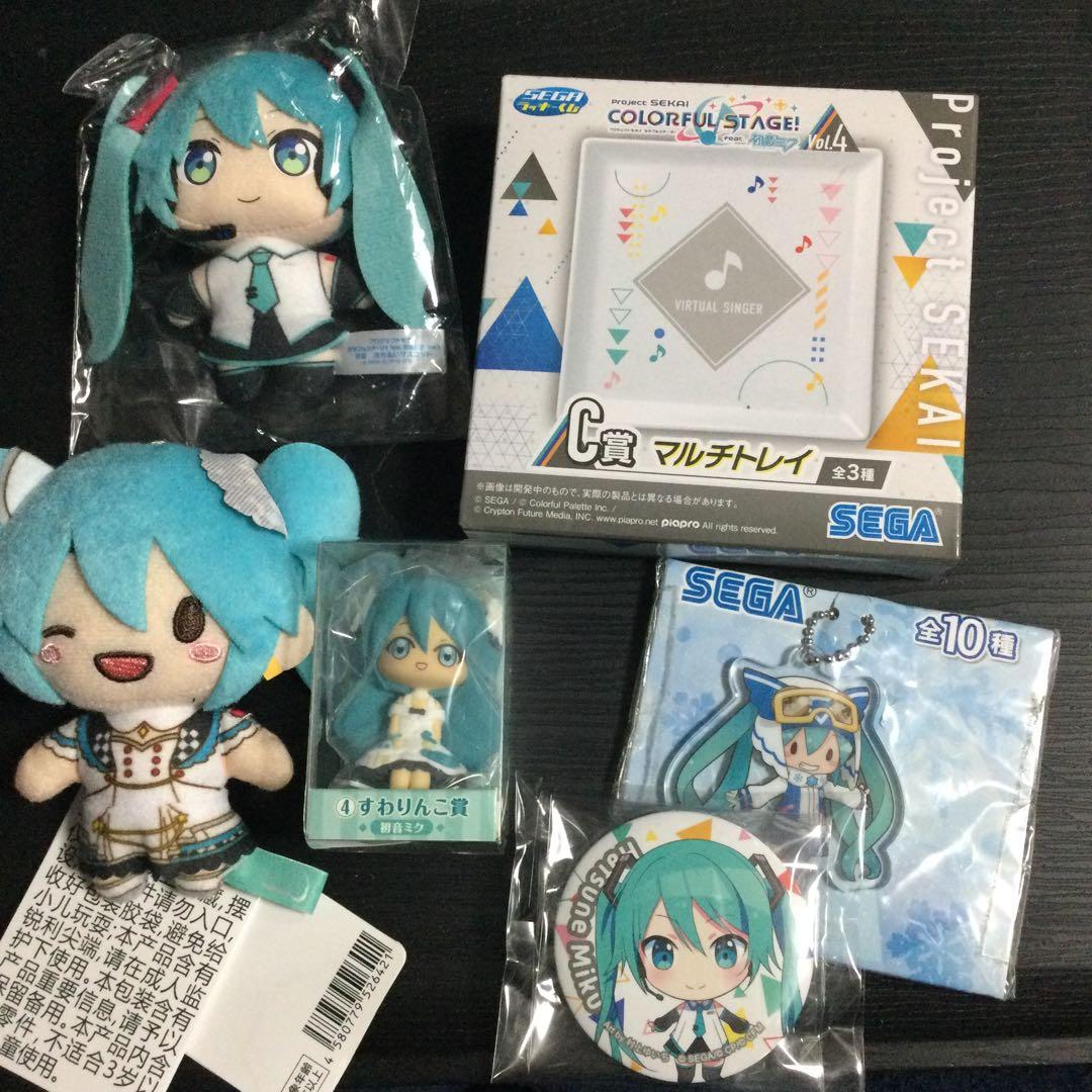 初音ミク グッズ まとめ アクリルスタンド 缶バッジ ぬいぐるみ - メルカリ