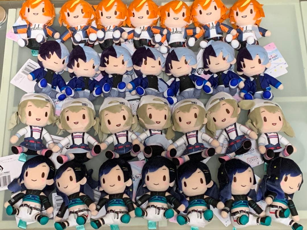 プロジェクトセカイ　プロセカ　ふわぷちミニぬいぐるみ　全4種　7セット28体　② プロジェクトセカイ カラフルステージ！ feat. 初音ミク ふわぷち ミニ