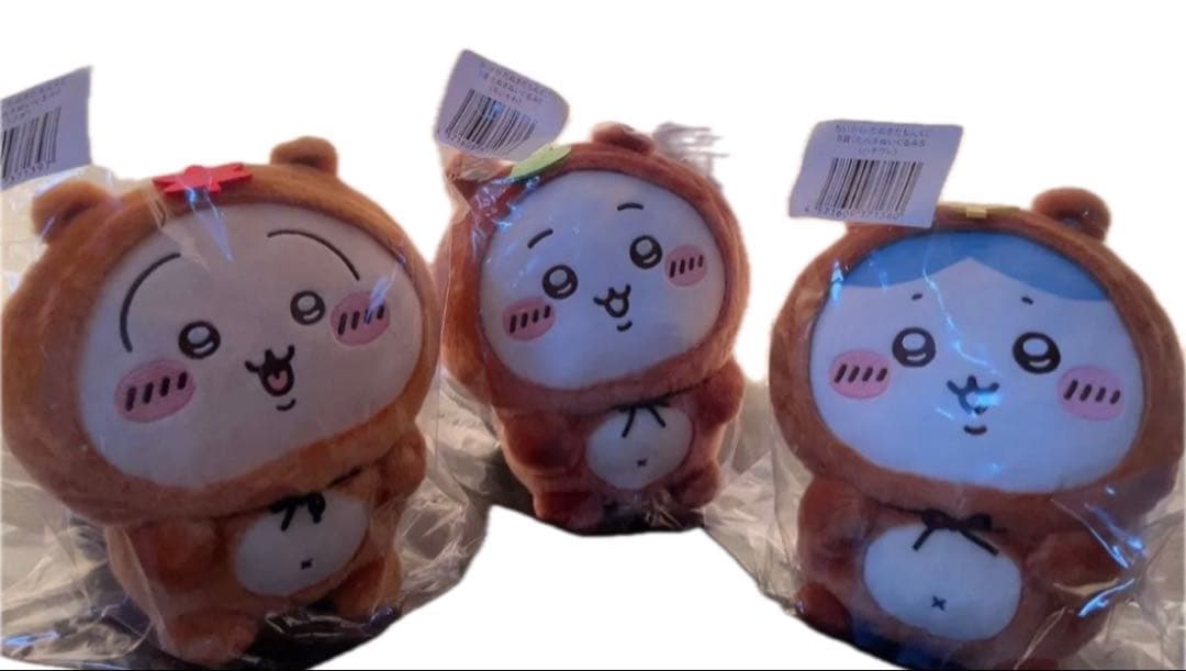 ちいかわ たぬきだもんくじ B賞 コンプリートセット ちいかわ ハチワレ