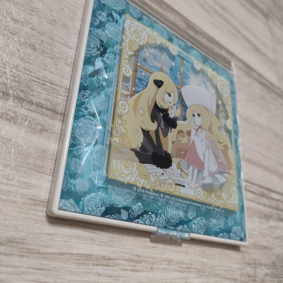 ポケモン 折りたたみ ミラー sazanami town シロナ＆カトレア 希少