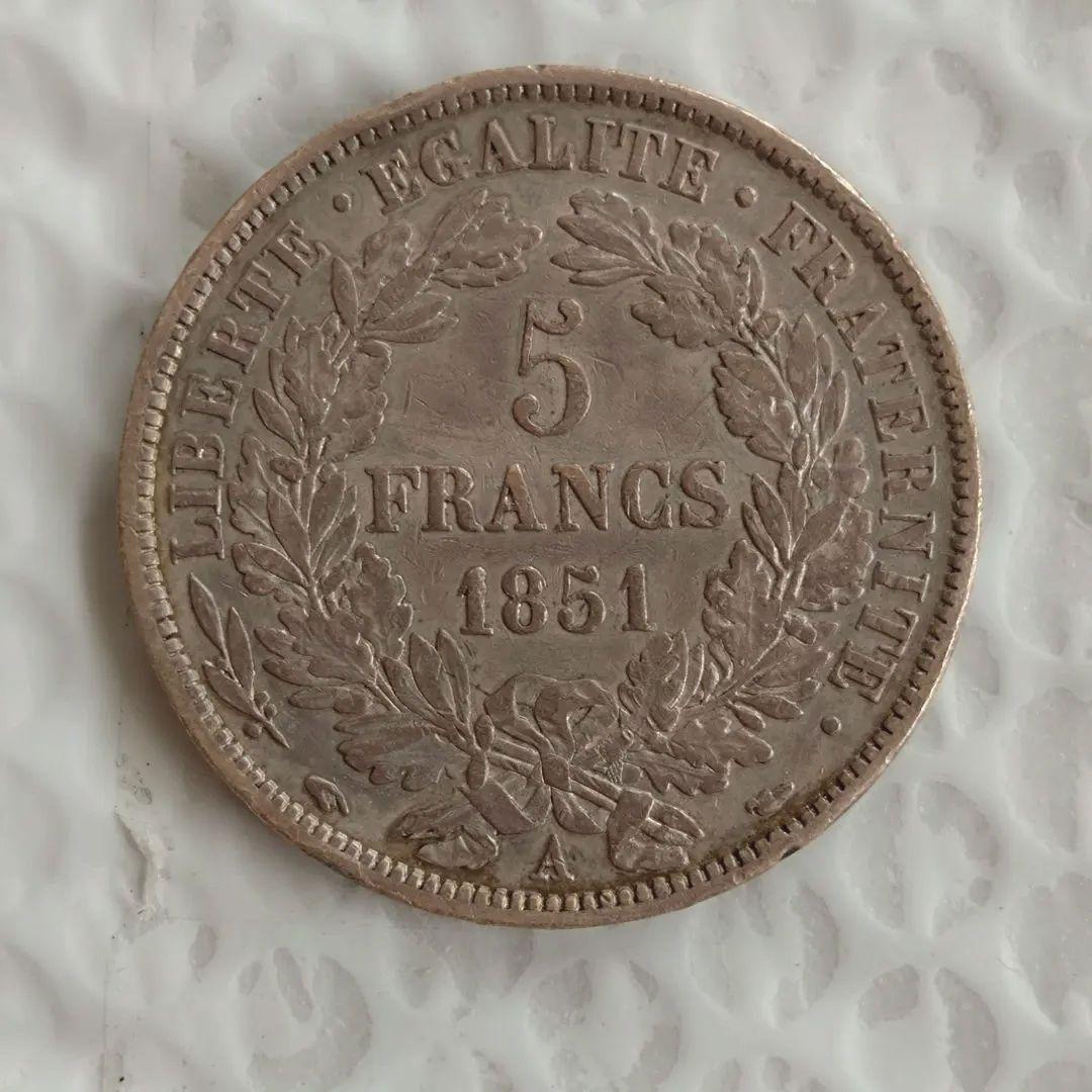 フランス 豊穣の女神セレス5フラン銀貨 - メルカリ