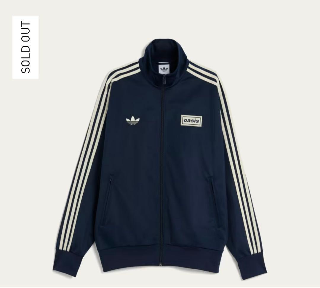 adidas oasis Live '25 TRACK TOP ネイビー/XS - メルカリ