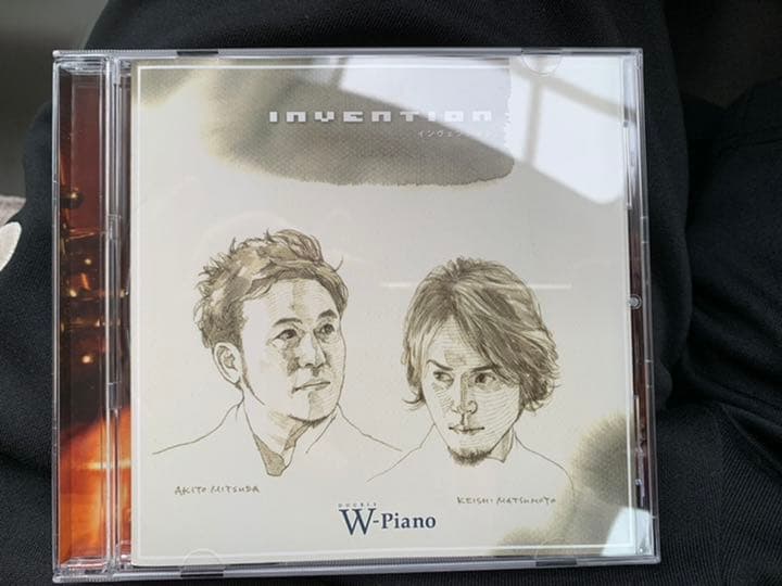 W-Piano 2ndアルバム「INVENTION」 松本圭使 満田昭人　超レア