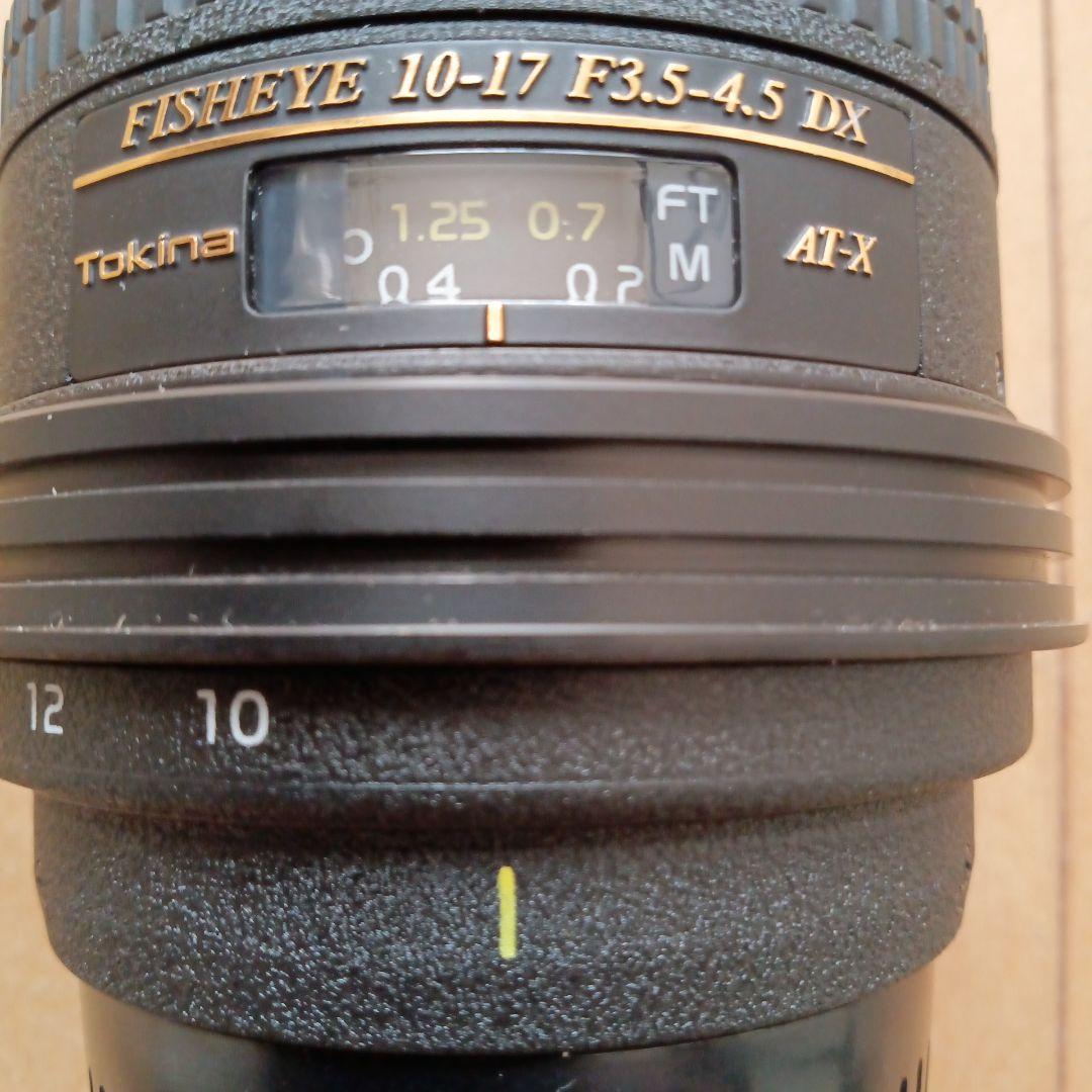 レンズ(ズーム) Tokina AT-X Fisheye 10-17mm F3.5-4.5 DX