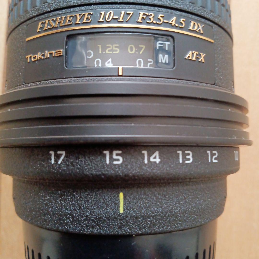 レンズ(ズーム) Tokina AT-X Fisheye 10-17mm F3.5-4.5 DX