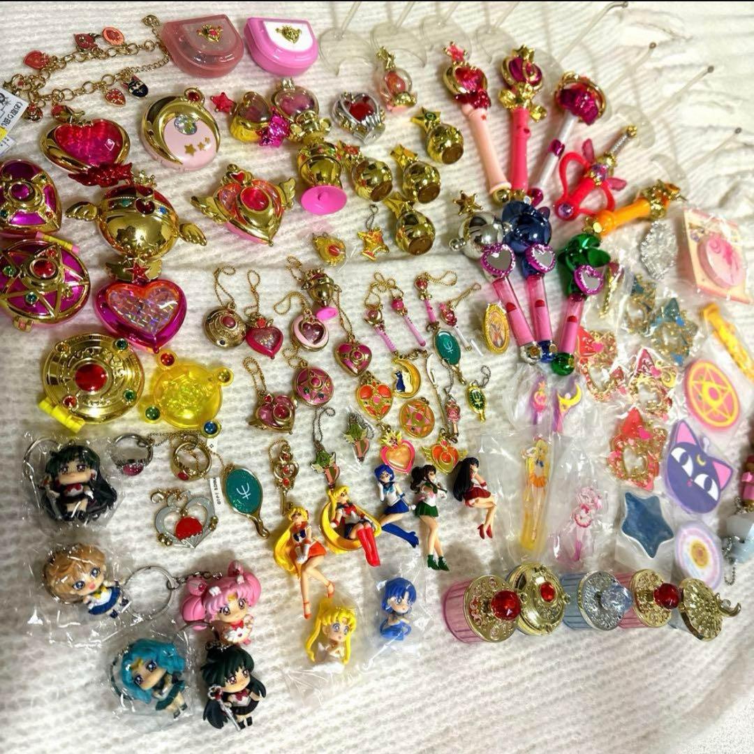 セーラームーン ガチャガチャ 一番くじ 95点 まとめ売り - メルカリ