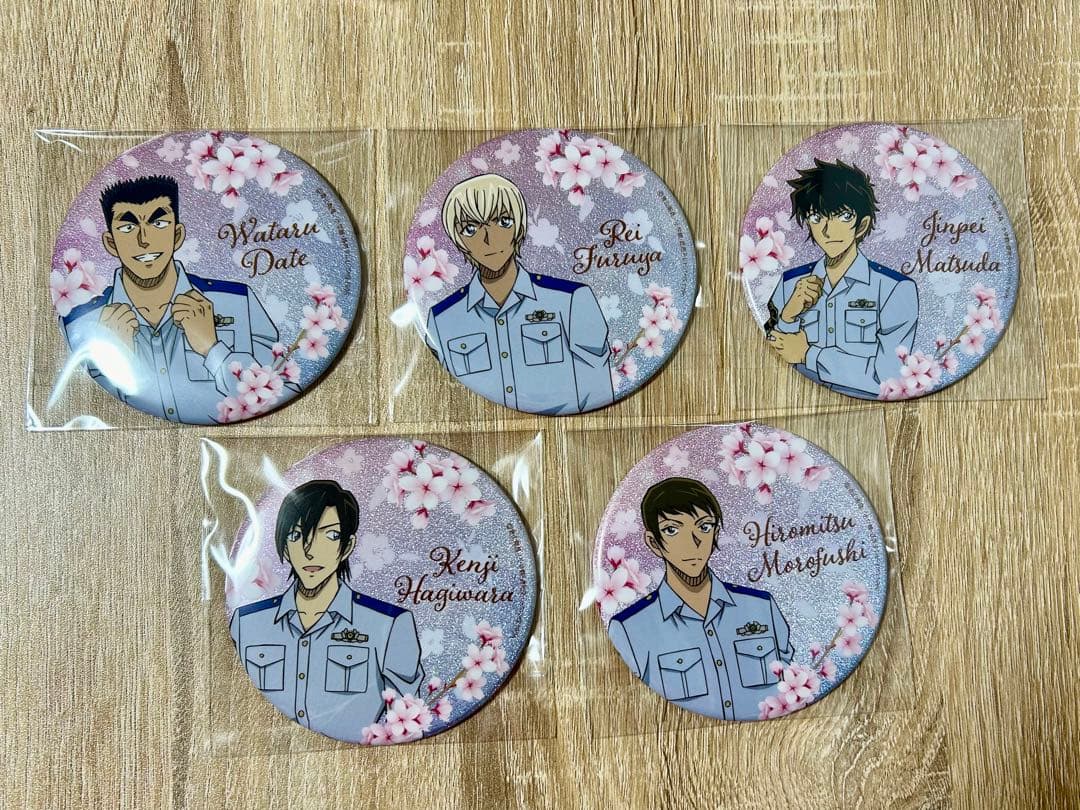 名探偵コナン 警察学校組 さくら 缶バッジ - メルカリ