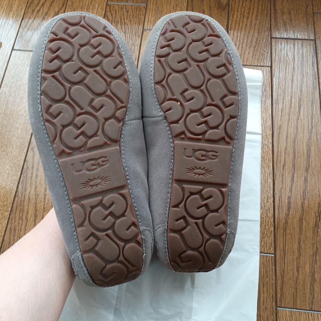 UGG グレー モカシン 25cm - メルカリ