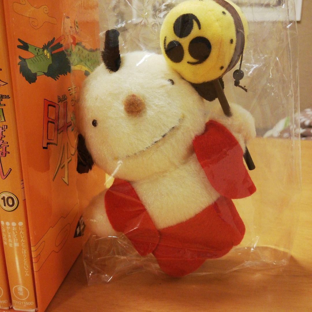 ☆美品☆まんが日本昔ばなし☆昔話 DVD-BOX 第1集 第2集 ぬいぐるみ付