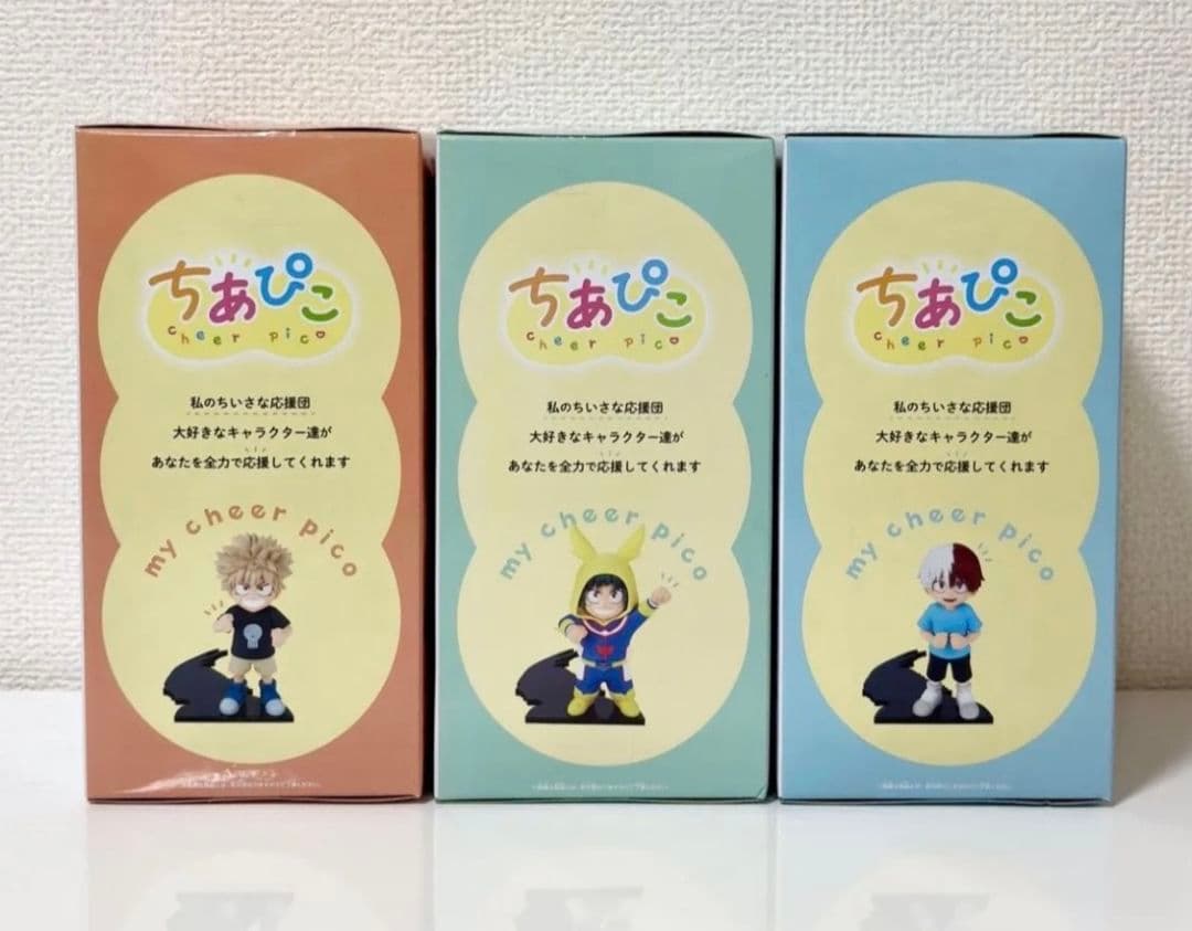 僕のヒーローアカデミア ちあぴこ 緑谷出久 爆豪勝己 轟焦凍 3種セット