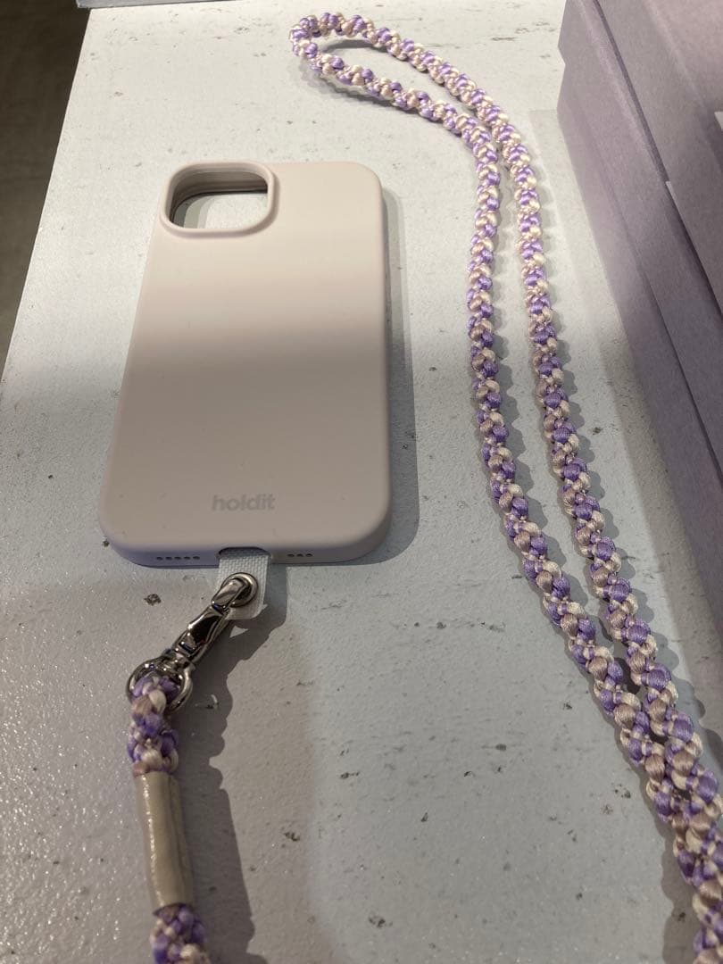 新品未使用 かしゆか商店 伊賀組紐 ストラップ ロング箱ショッパー付