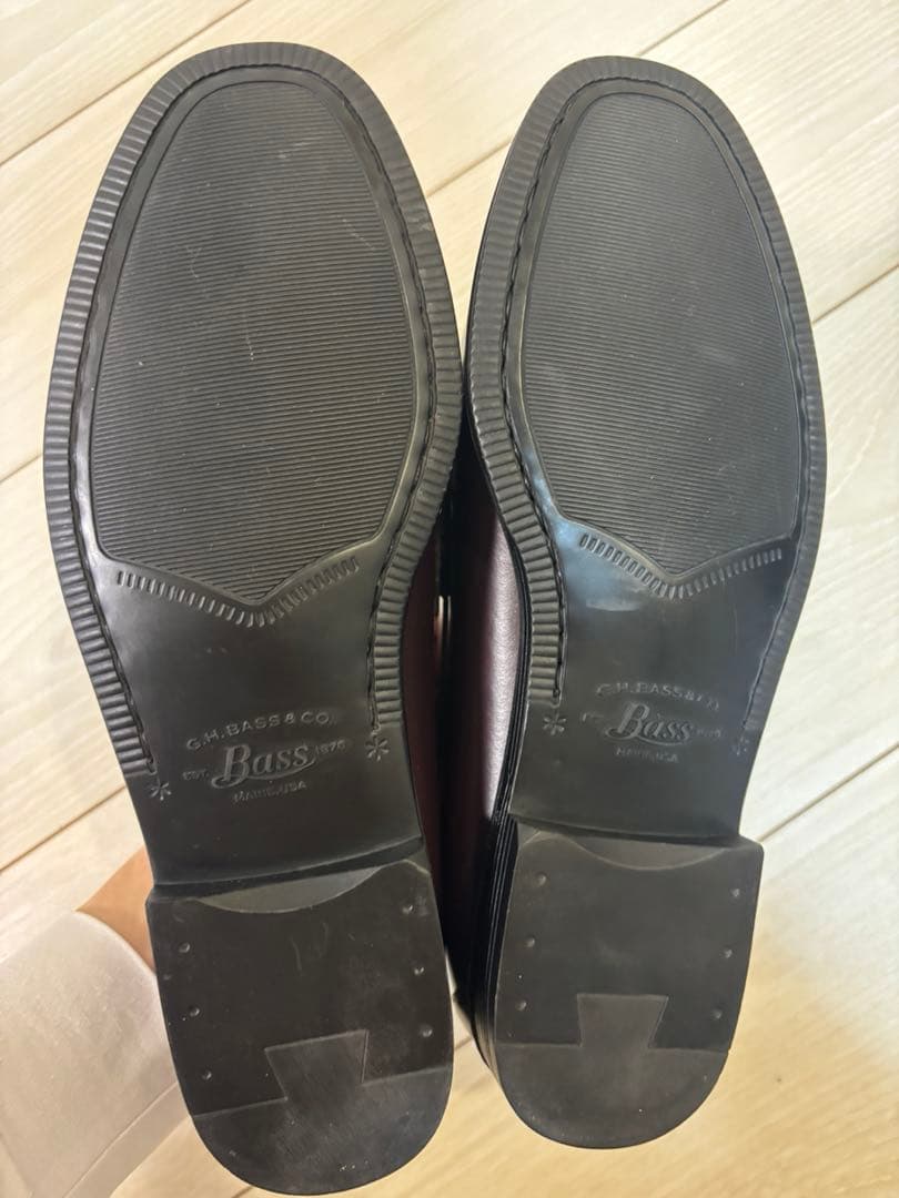 G.H.BASS morles 24.5cm ローファー　未使用品！