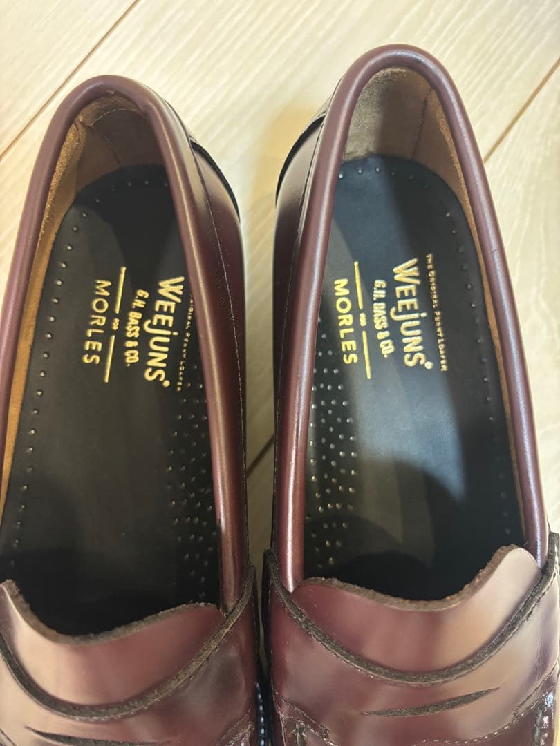 G.H.BASS morles 24.5cm ローファー　未使用品！