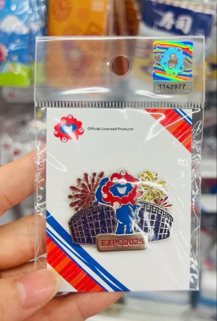 大阪関西万博 会場限定 ミャクミャク 大屋根リング ピンバッジ 万博