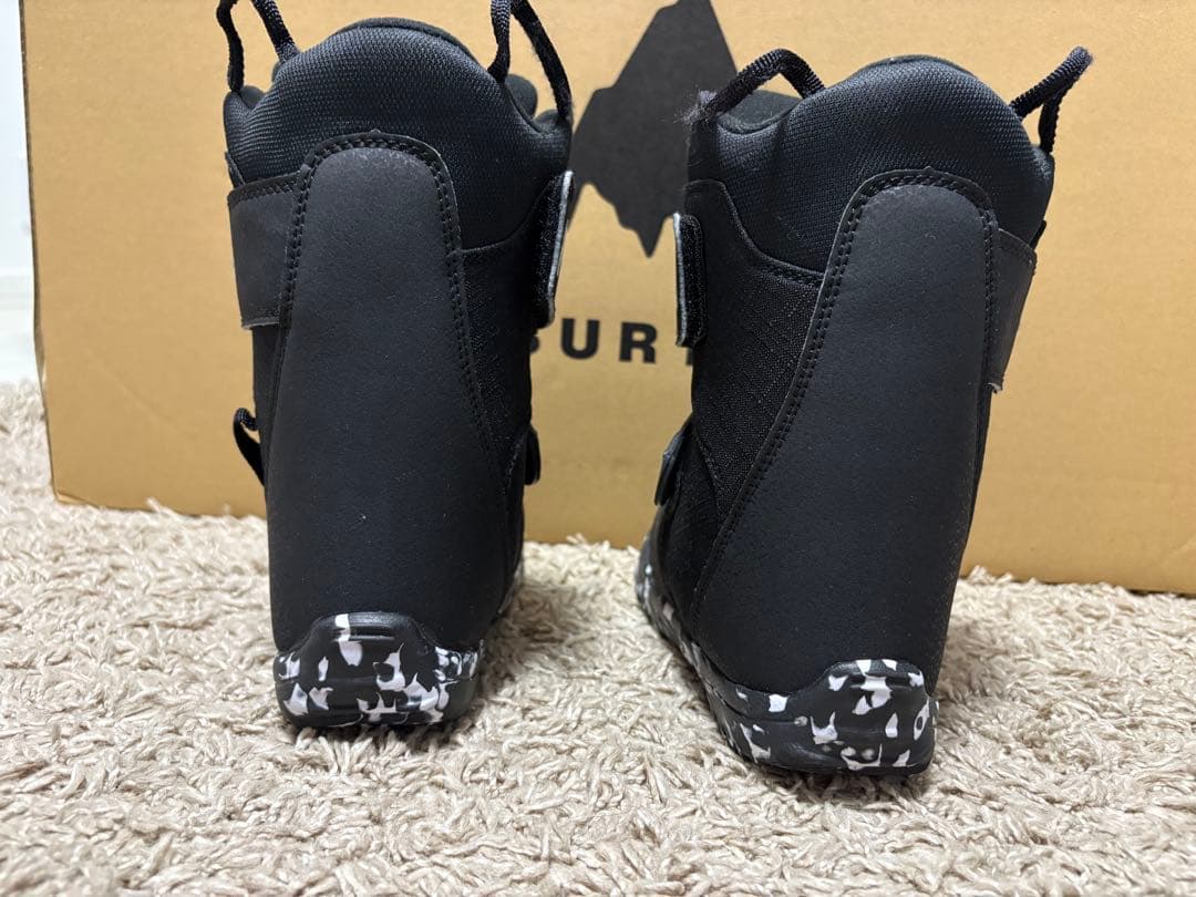 17.5cm Burton 子ども用スノーボードブーツ ブラック