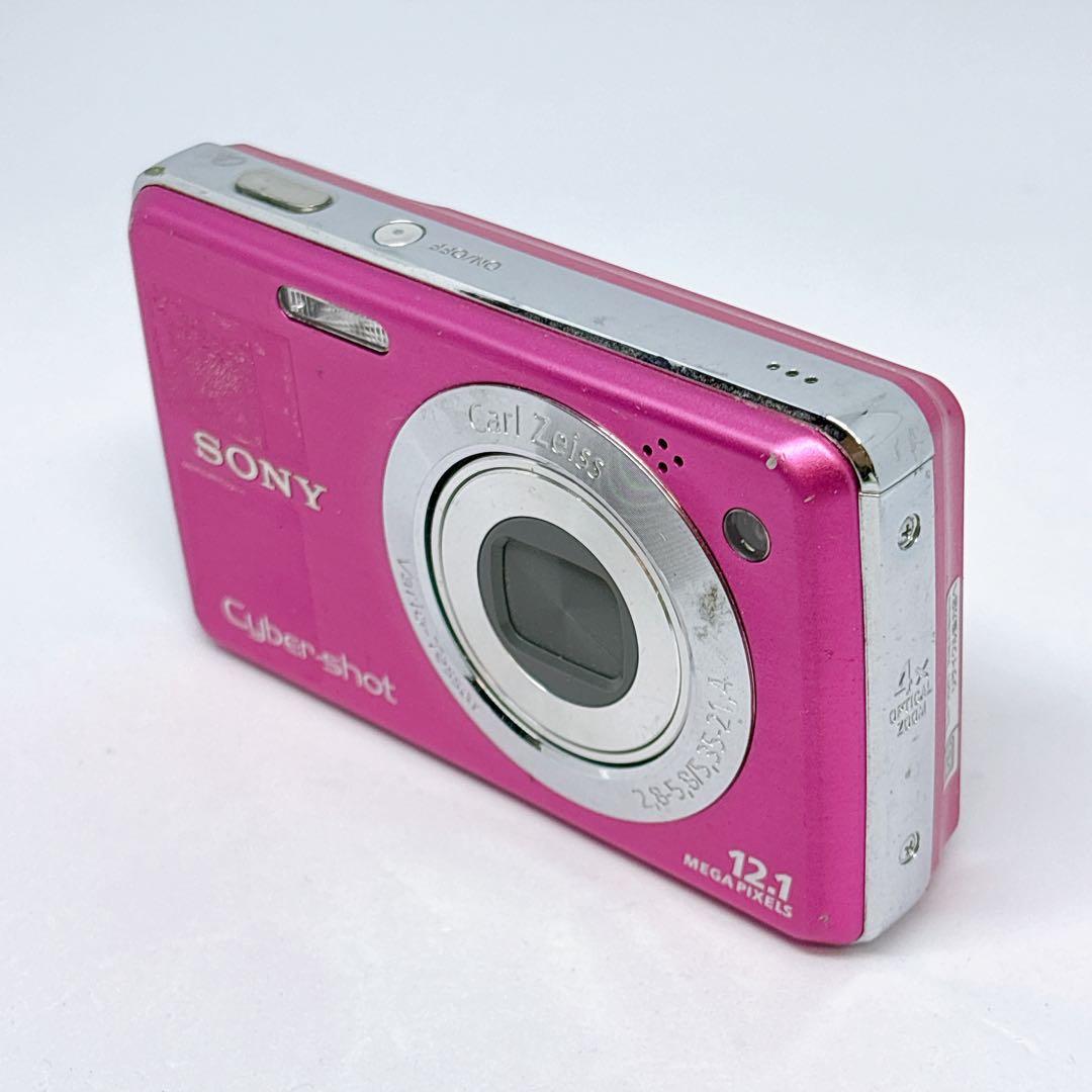 SONY ソニー Cybershot DSC-W220 デジカメ ピンク - メルカリ