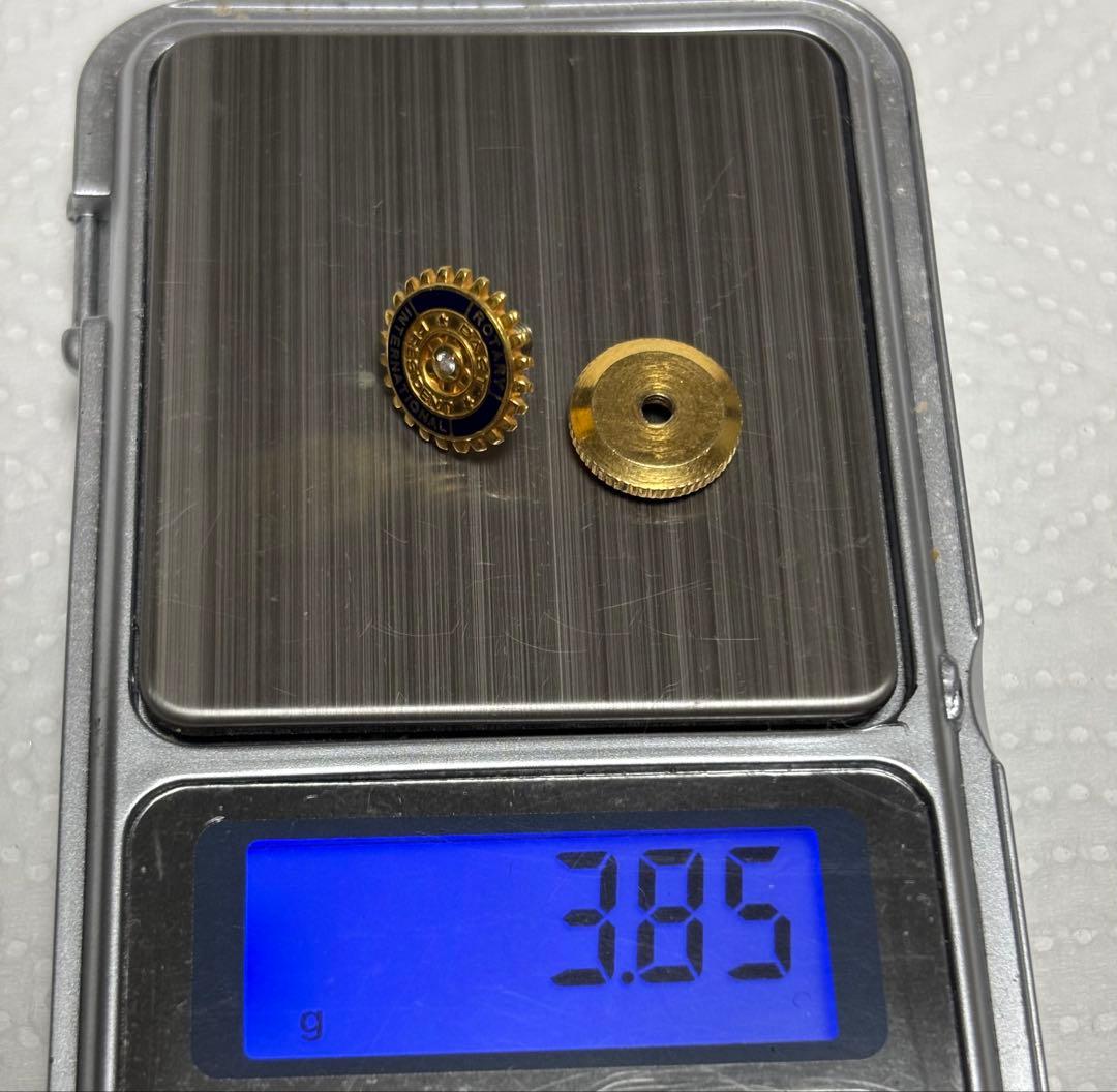 18K WAKO ロータリー インターナショナル バッジ 18金 ROTARY