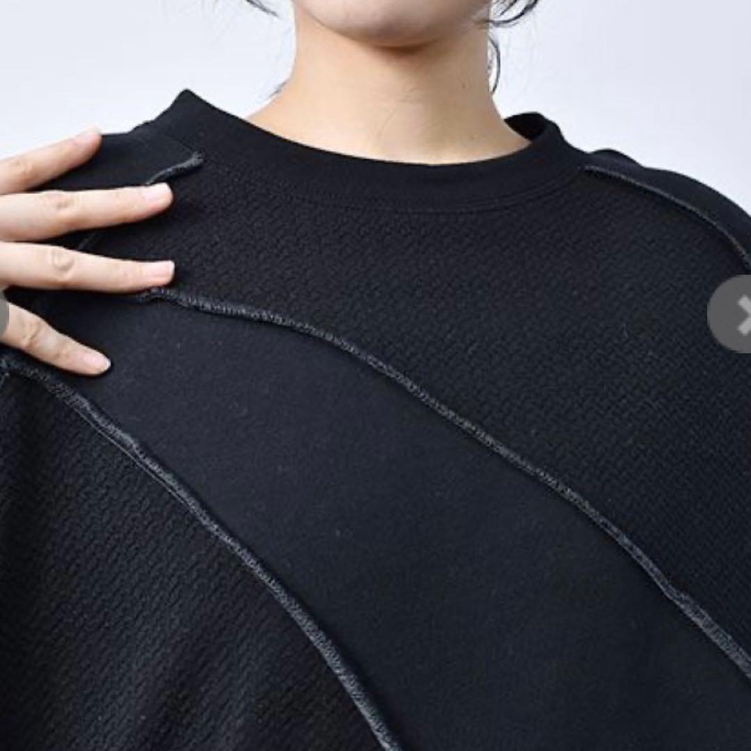 《新品》ドラッグストアーズ　D.S.clubアシンメトリーBIG トレーナー