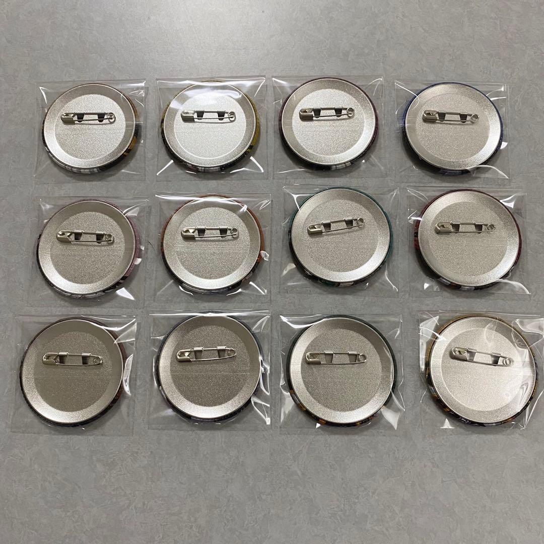 WINDBREAKER展 ウィンブレ展 グリッター缶バッジ 全種 コンプリート