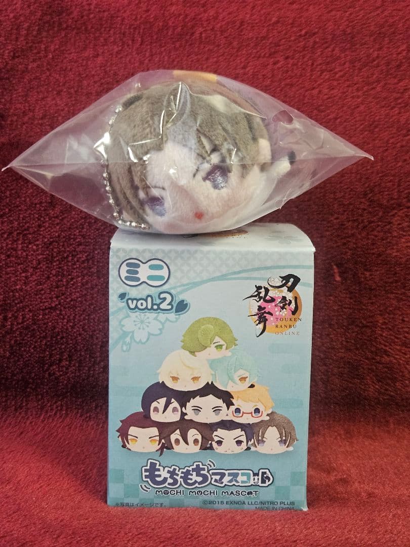 刀剣乱舞 へし切長谷部 もちマス わんぱく 指の上 ぬいぐるみ へしきり