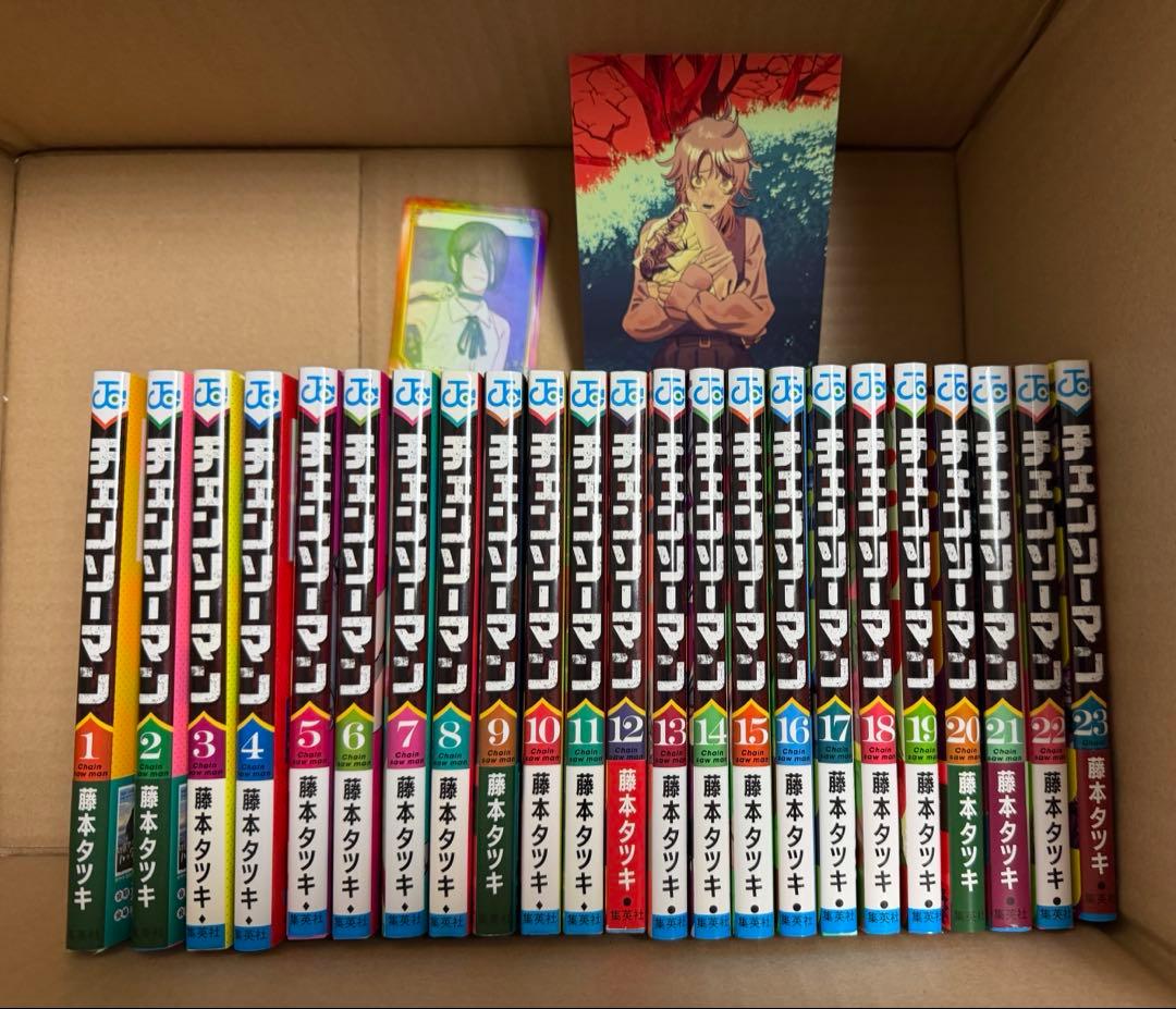 チェンソーマン　全巻　美品 美品☆ チェンソーマン 全巻 セット 1巻〜18巻 新品あり 漫画 最新刊