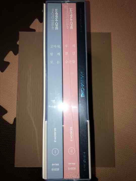 【新品】Wanna One フォトエッセイ season2 限定版日本語翻訳付き