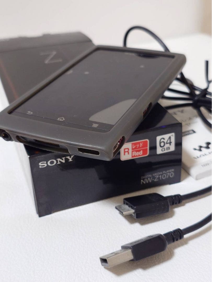 SONY ウォークマン Zシリーズ レッド NWーZ1070【ジャンク品として】