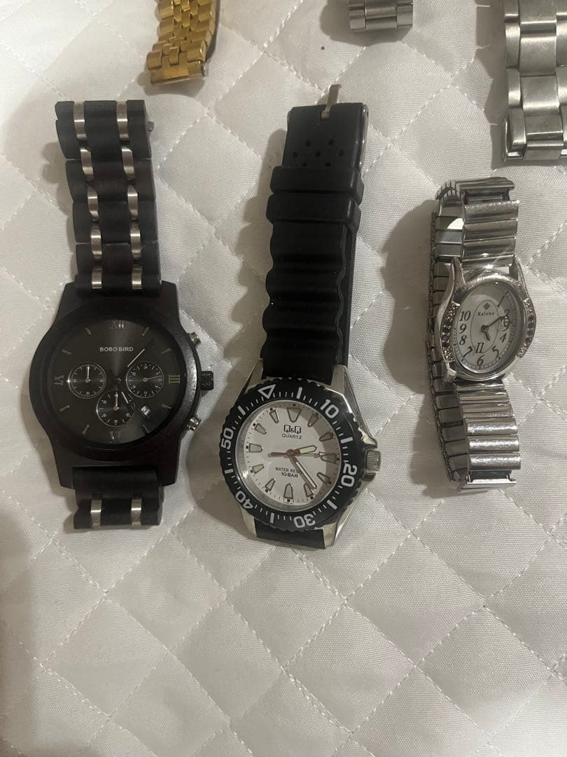 Omega 2個citizen &seiko 箱とストラップ付属。腕時計 - メルカリ