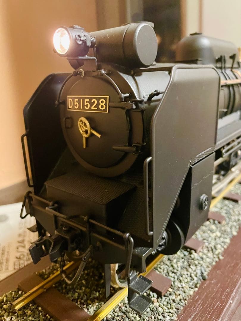 D51型 加熱テンダー機関車模型 - メルカリ