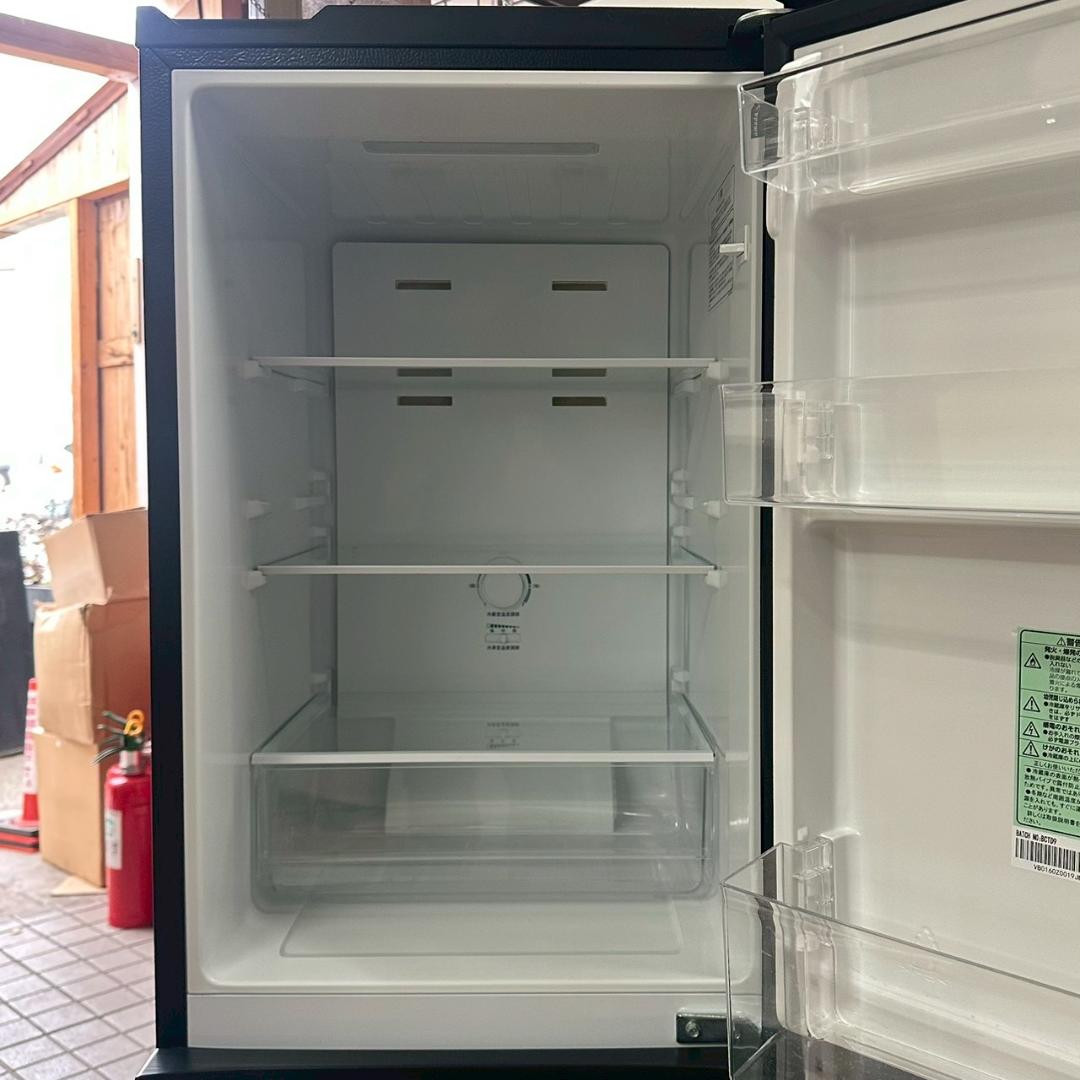 iΦ TAGlabel by amadana 冷凍冷蔵庫 AT-RF160-BK - メルカリ