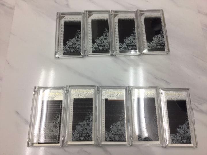 Miss eyed'or  Cカール太さ0.18㎜長さ7~15㎜ Miss eye d'or＞ フラットマットラッシュ ブラック Cカール 太さ0.2mm