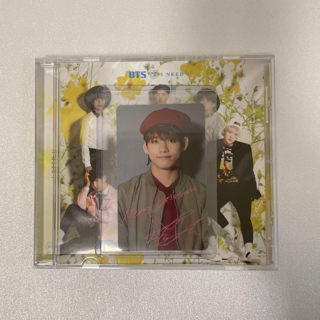 BTS I NEED U ポニキャ限定クリスマストレカ テヒョン