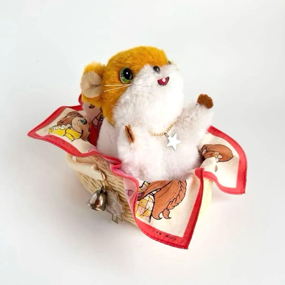 激レア⭐️ 若草のシャルロット スピカ ぬいぐるみ カゴ・布付 昭和