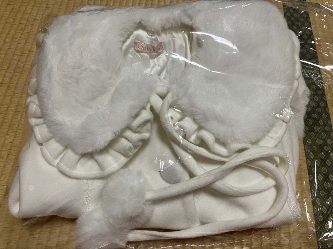 Chalmiere シャルミエール ドーリーケープ 白 - メルカリ