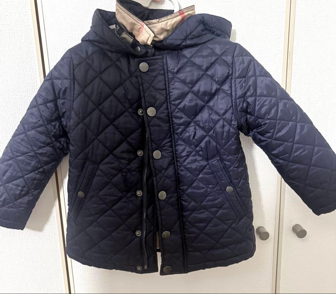 BURBERRY キッズ キルティングジャケット - メルカリ