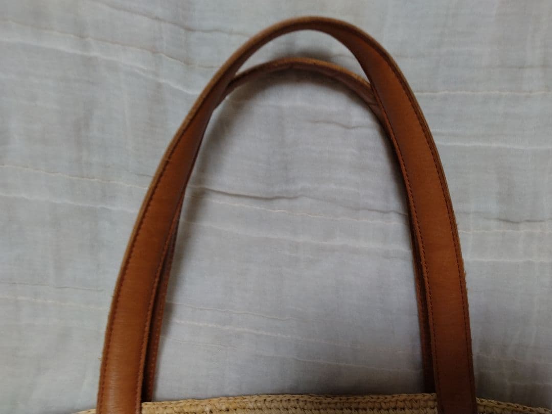 美品】ヘレンカミンスキー バケツ型 ラフィアトートバッグ