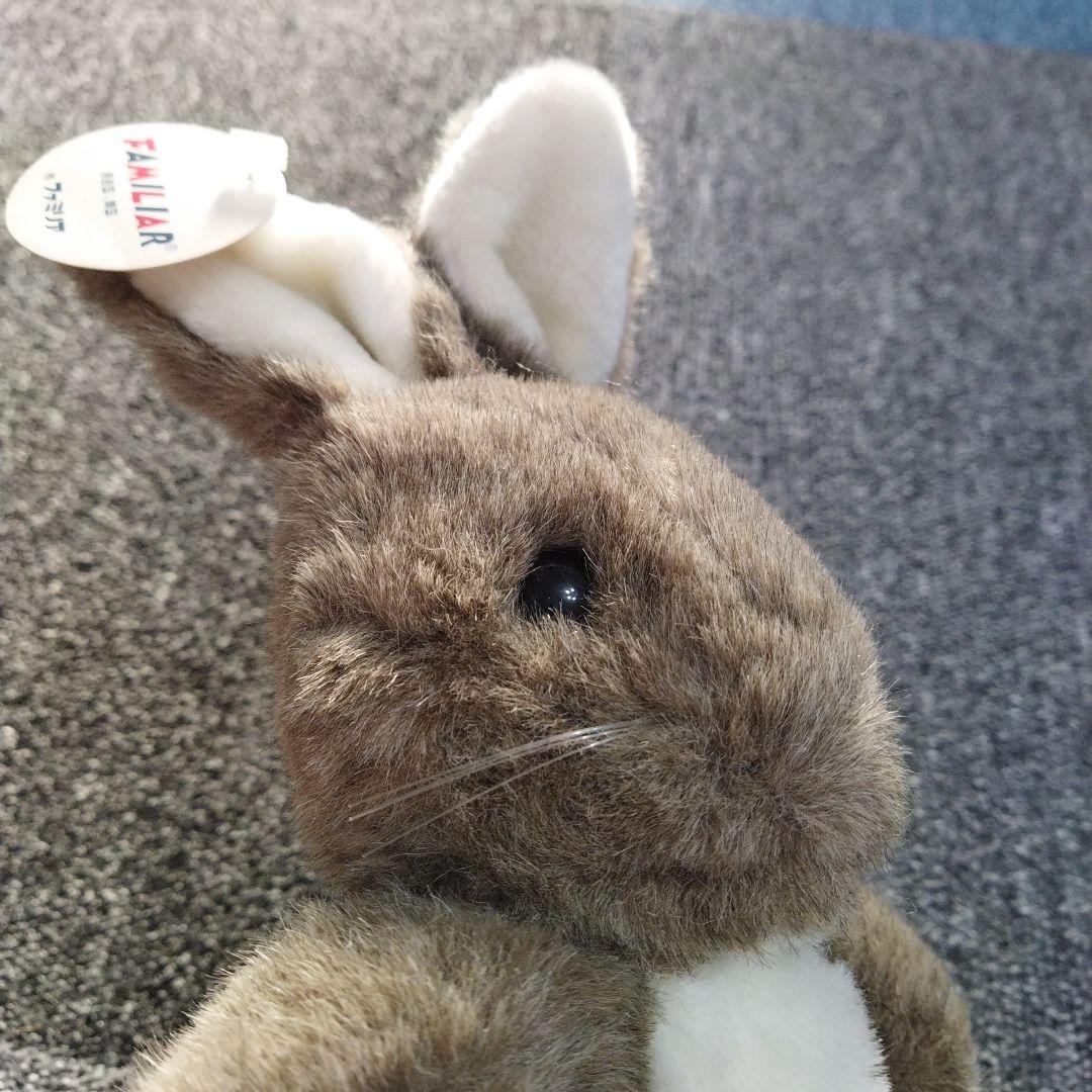希少familiar製】ファミリア ピーターラビット ぬいぐるみ 耳タグ付き