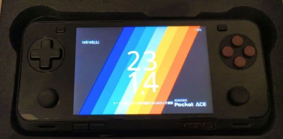 ayaneo Pocket ACE　ブラック　12GB /256GB 特典付き》AYANEO Pocket ACE Androidゲーム機 Snapdragon G3x Gen2