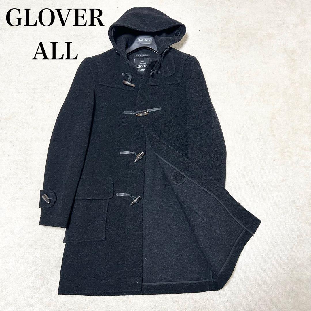 極美品　グローバーオール　ヘリンボーン生地　ダッフルコート　ダークグレー　現行 Gloverall - ヘリンボーン ロングダッフルコート LS604758（正規取扱