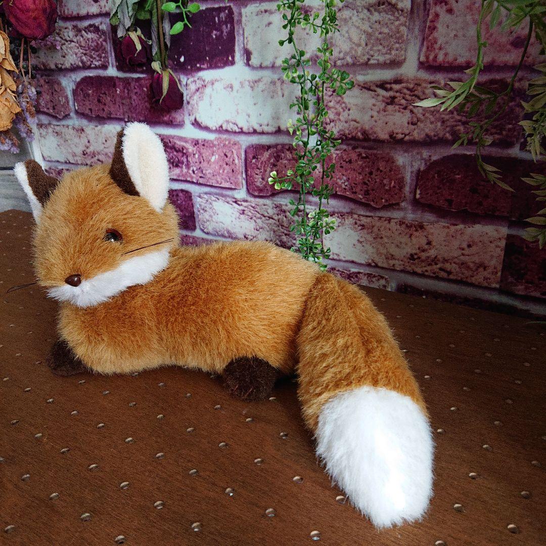 オリジン きつね ぬいぐるみ 昭和レトロ品 - メルカリ