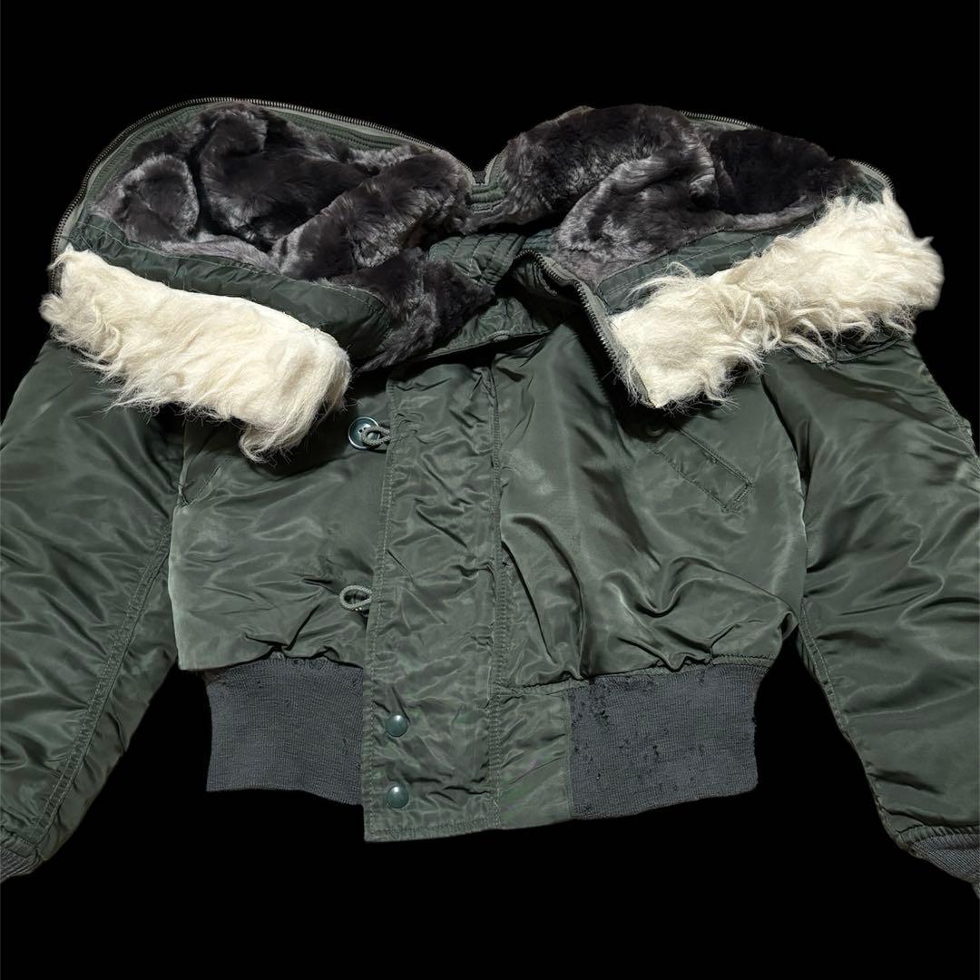 希少ビンテージN2Bアルファ70s80s軍物kohjiya着用y2k丈短ファー - メルカリ