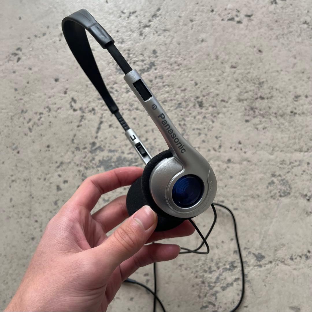 Y2K ヘッドホン 00's Panasonic 有線 - メルカリ