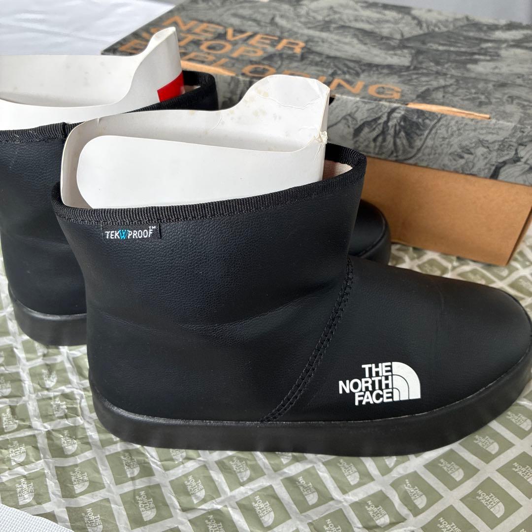 ノースフェイス 23cm 軽量 防水 ショート ブーツ ブラック NF51946