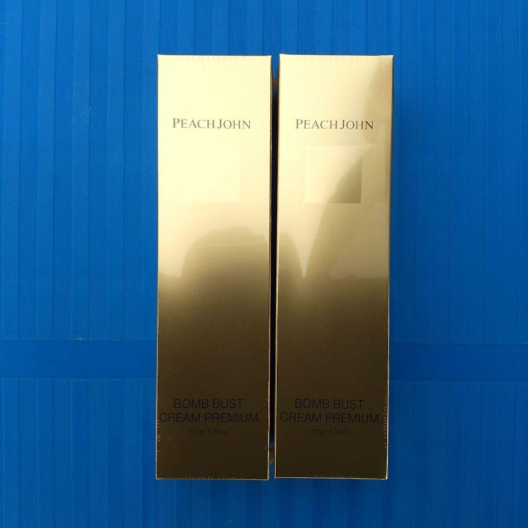 2本セット PEACH JOHN ボムバストクリーム プレミアム 未開封品 PEACH JOHN（ピーチジョン） ボディクリーム 「PEACH JOHN史上最高傑作
