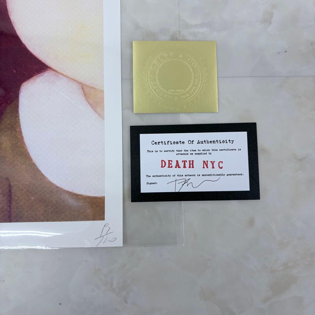 DEATH NYC 奈良美智 世界限定100枚 現代アート 直筆サイン - メルカリ