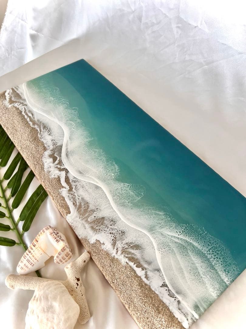 大パネル　Resin Art 59.5cm × 27.0cm