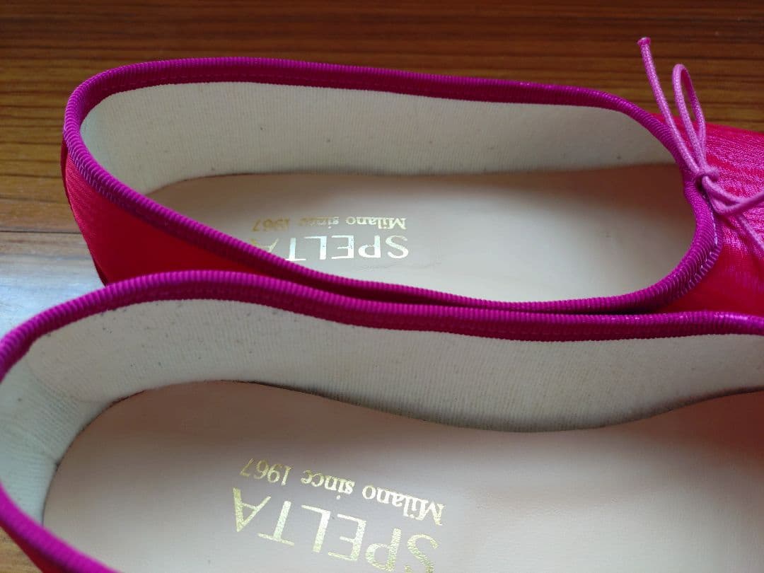 SPELTA スペルタ バレエシューズ ピンク 24.5cm～25cm